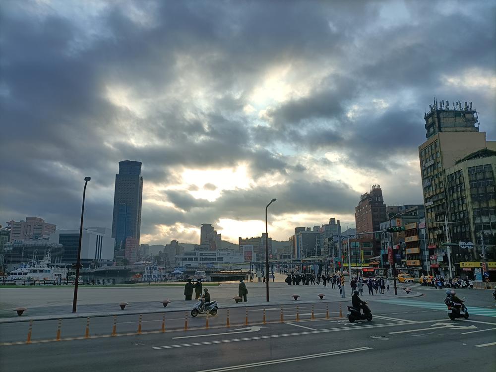 基隆  海洋廣場之  冬陽晨光  (03)