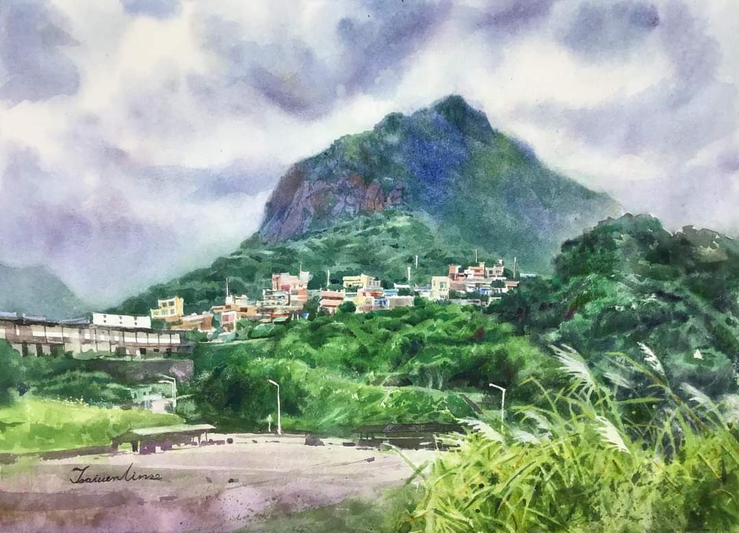 蔡岳霖  水彩創作
