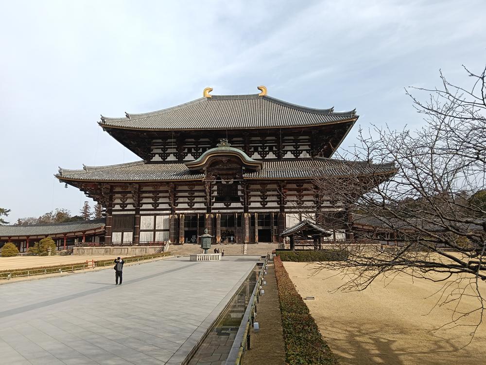 近畿旅行(37)  奈良  東大寺  金堂 (下)