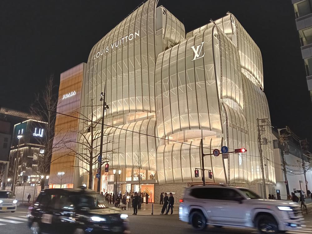 近畿旅行(75)  大阪  LV旗艦店  之夜色
