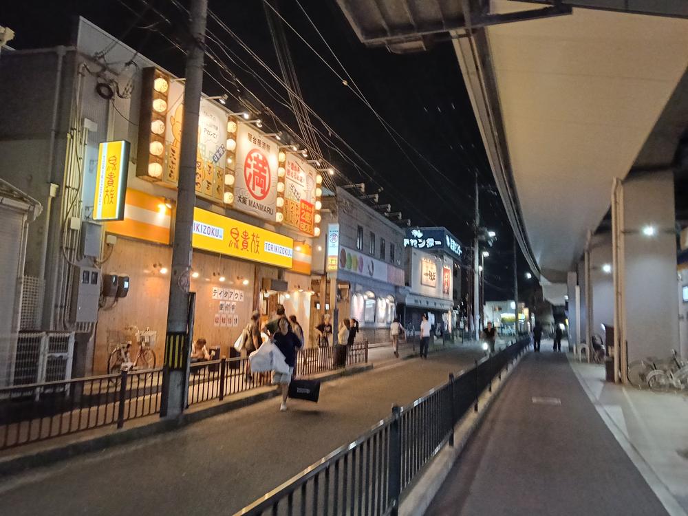近畿旅行(86)  大阪  泉佐野  駅前通之夜色