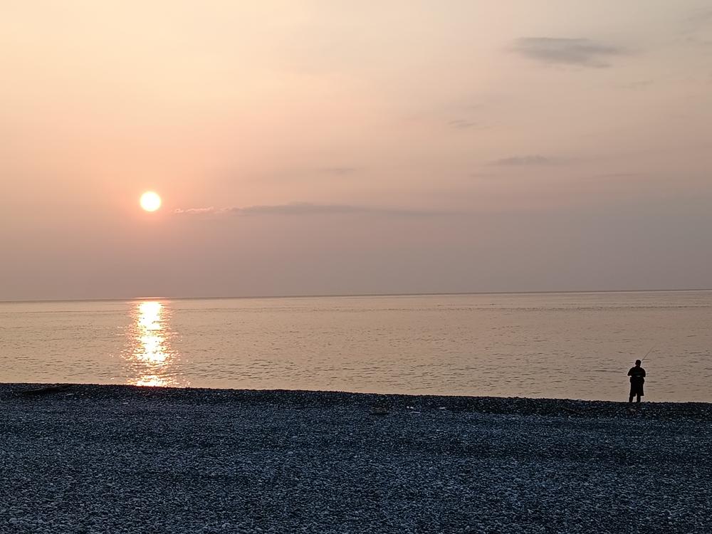 近畿旅行(117)  三重  七里御浜  之晨光 (上)