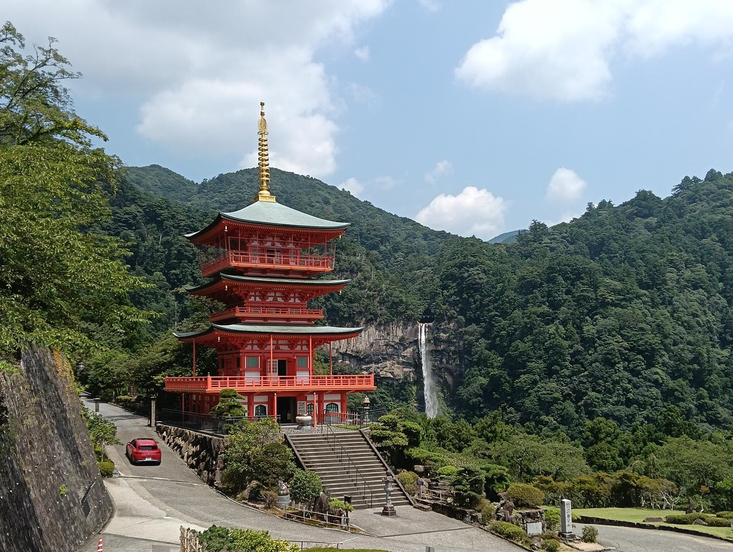 近畿旅行(121)  和歌山  那智山  青岸渡寺 (下)