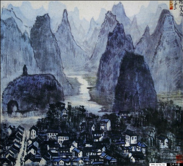 李可染的寫意水墨 (山水篇) 李可染的寫意水墨 (山水篇)