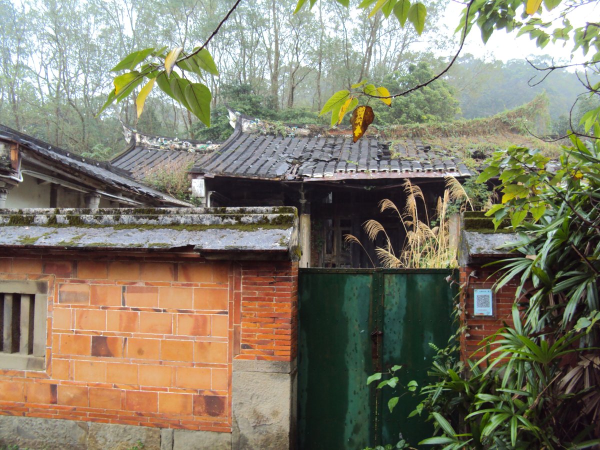 微雨中 北埔地區的傳統民居 微雨中 北埔地區的傳統民居