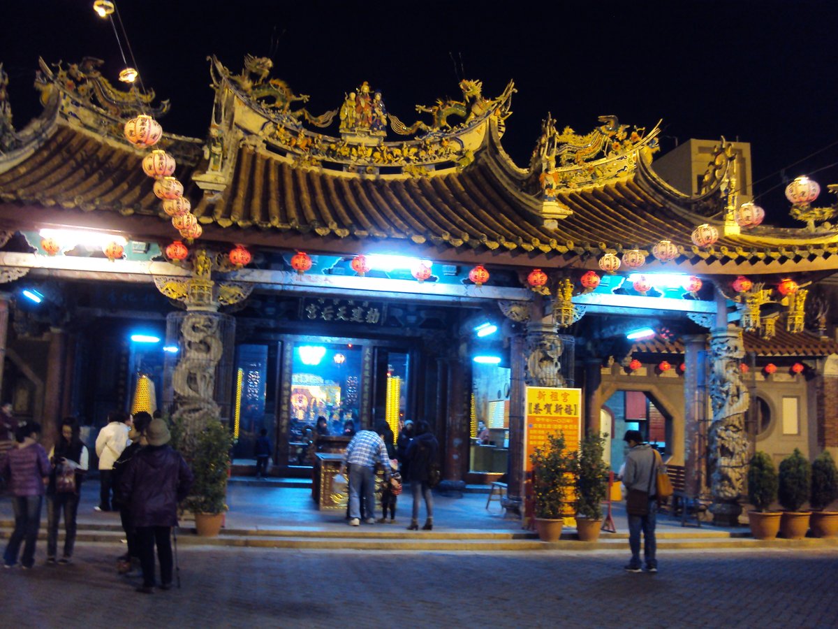 夜拍 鹿港寺廟 夜拍 鹿港寺廟