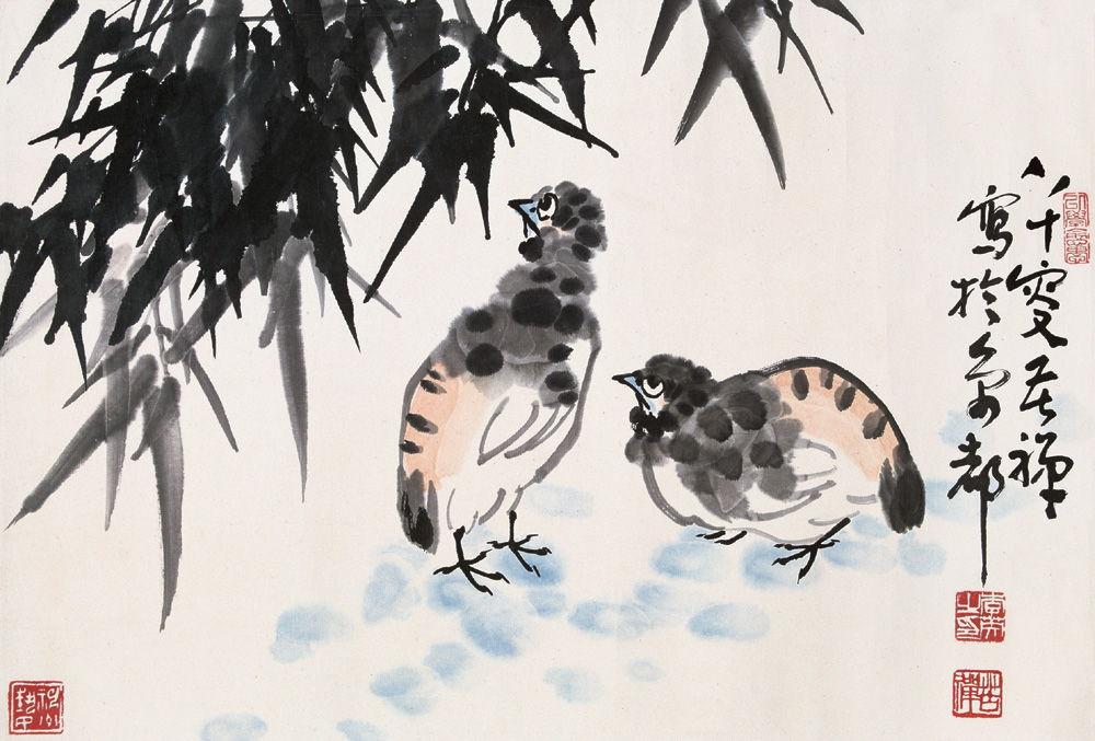李苦禪的大寫意花鳥 李苦禪的大寫意花鳥