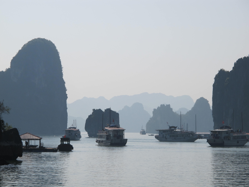 海上桂林— 越南 下龍灣(一) 海上桂林— 越南 下龍灣(一)