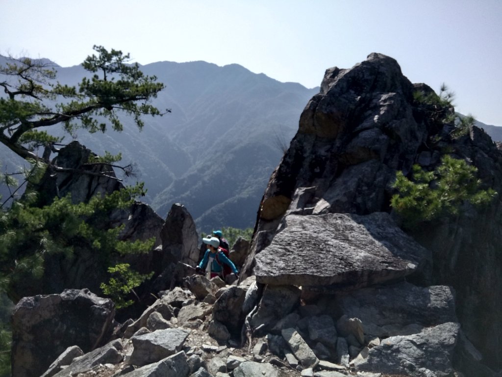 谷關 東卯山東南稜 (下) 谷關 東卯山東南稜 (下)