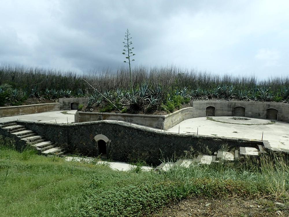 馬公  青灣  大山堡壘砲台