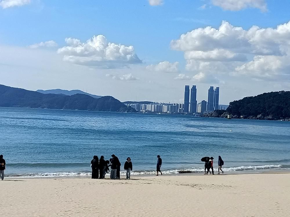 釜山行旅(45)-  海雲台  沙灘散步  (下)