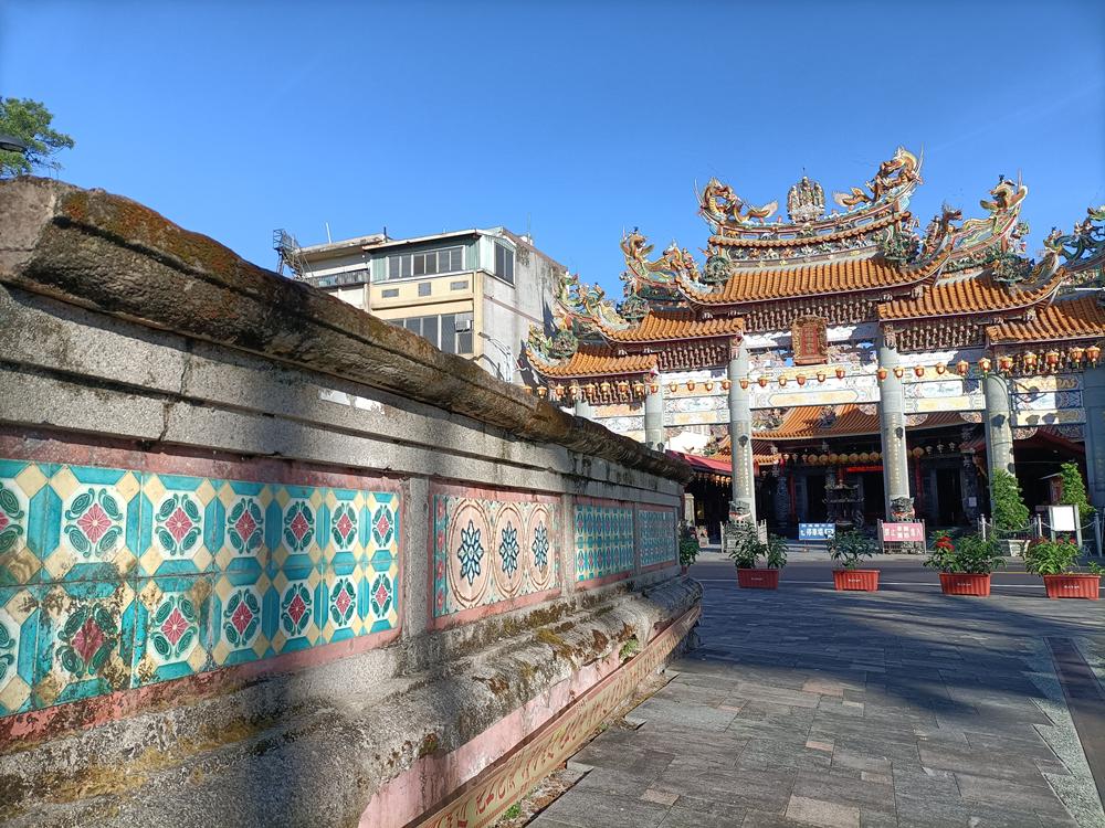 礁溪  協天廟  舊戲台基座遺構