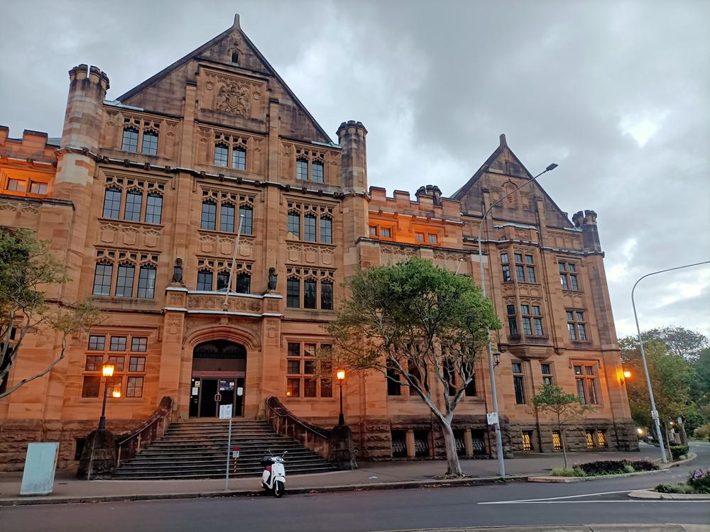 雪梨遊(14)  清晨之  註冊總署大樓