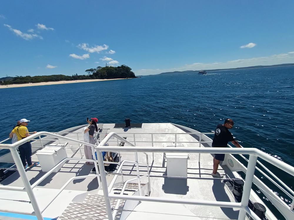 雪梨遊(69)  史帝芬斯港  之海面航行