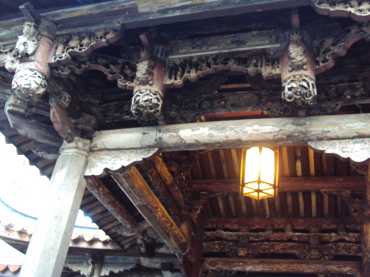 DSC00595.JPG - 向晚的  鹿港  龍山寺