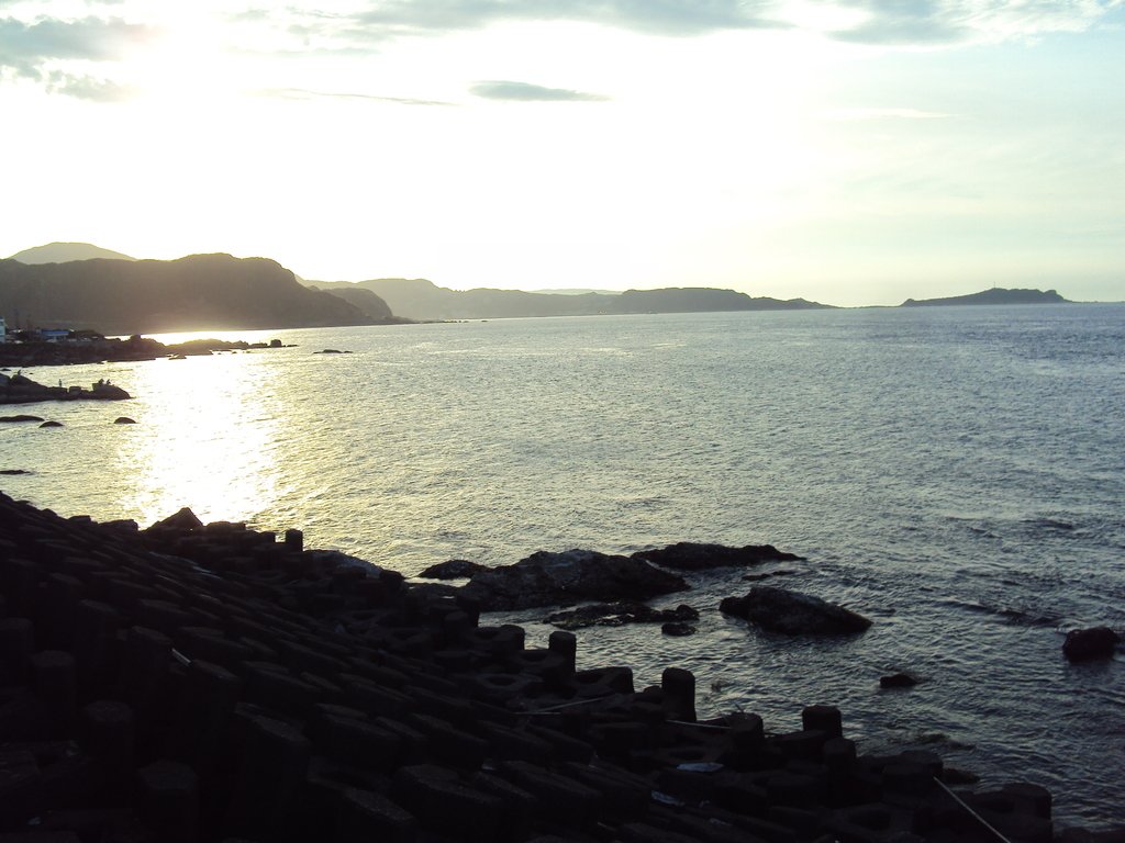 DSC08763.JPG - 外木山海岸之  夕陽餘暉