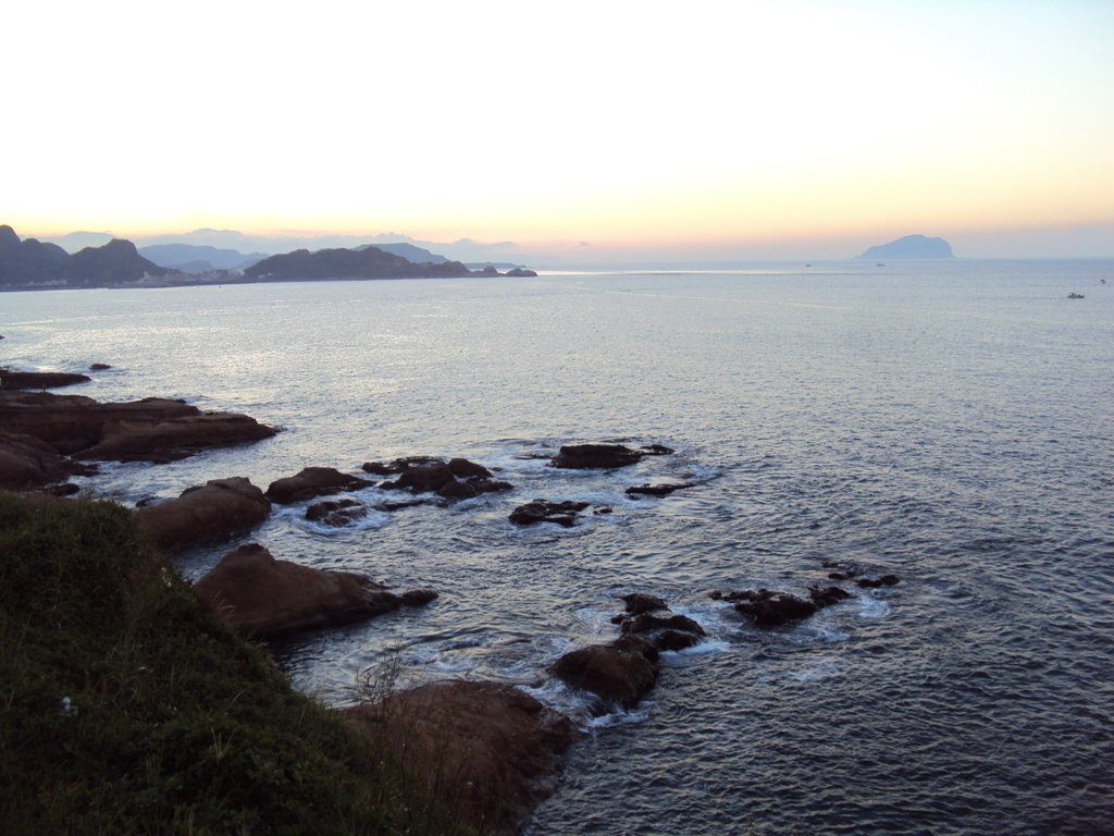 DSC00413.JPG - 水湳洞漁港  夕陽之美