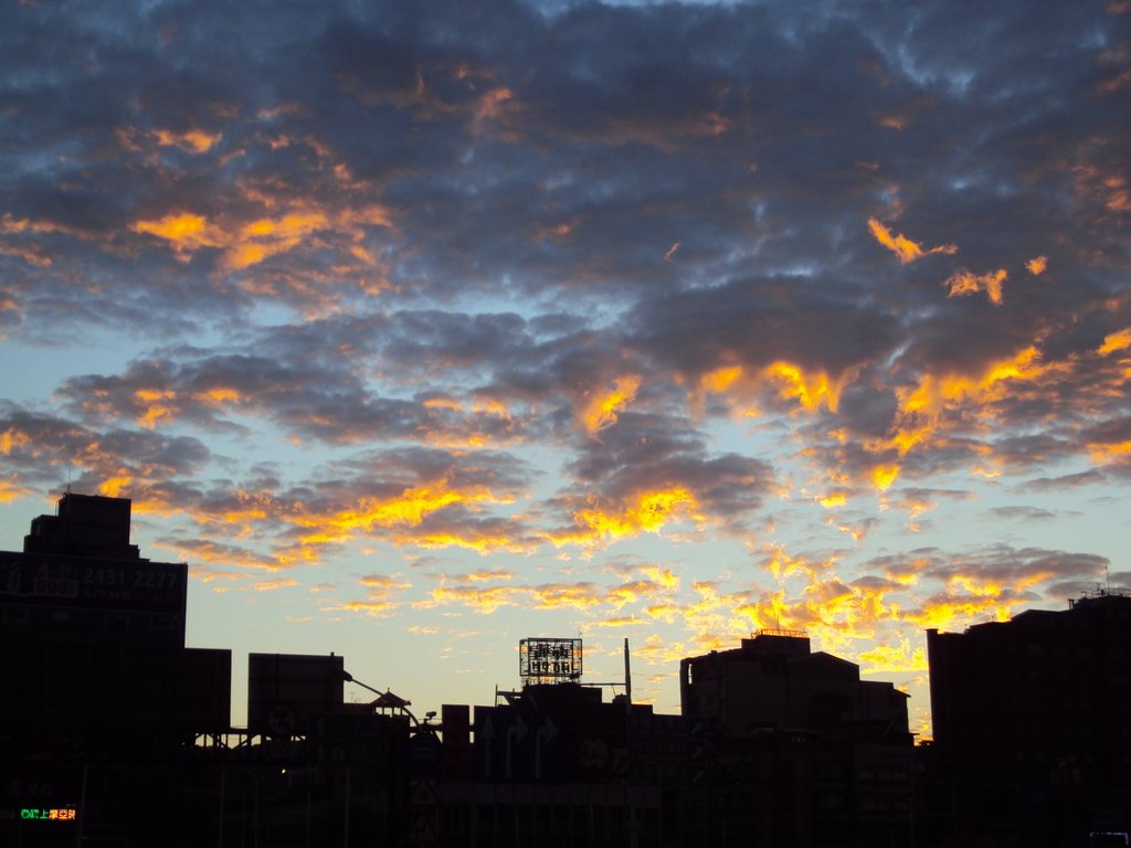 DSC02837.JPG - 基隆港之  火燒雲