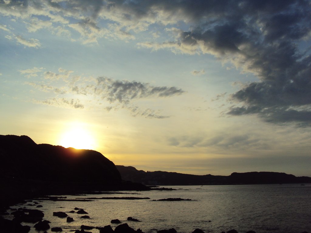 DSC08795.JPG - 外木山海岸之  夕陽餘暉