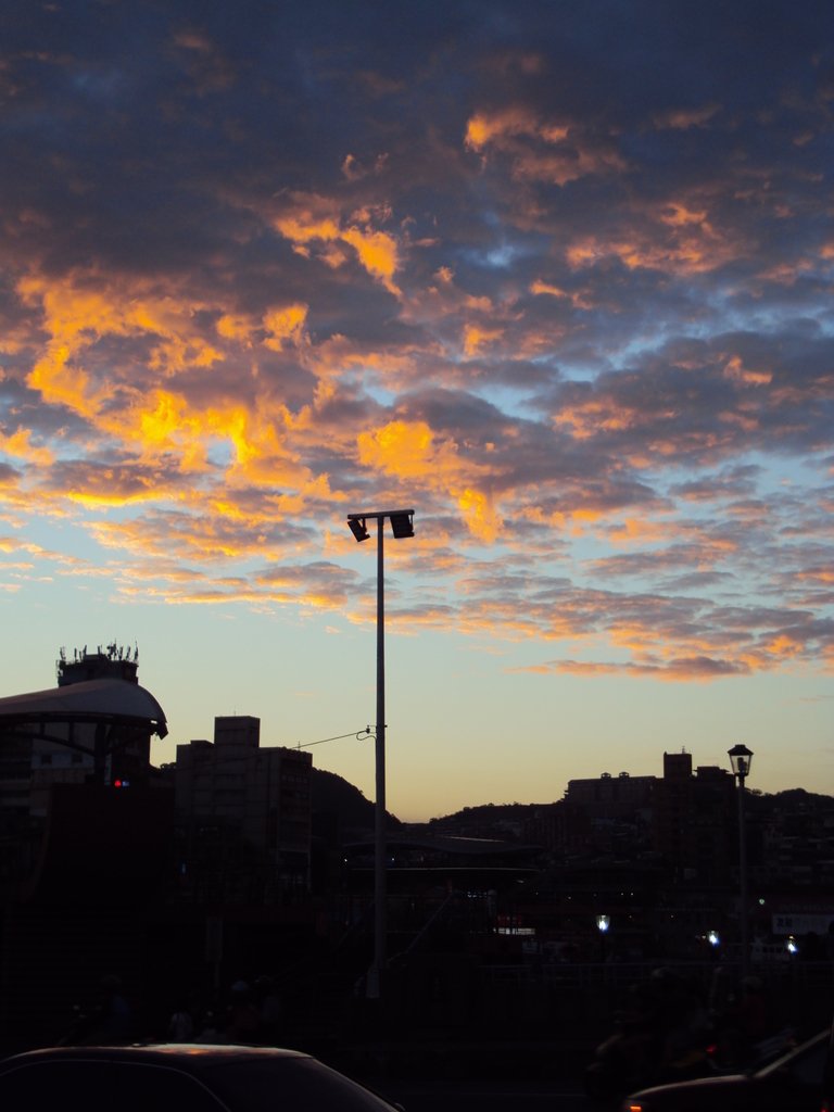 DSC02842.JPG - 基隆港之  火燒雲