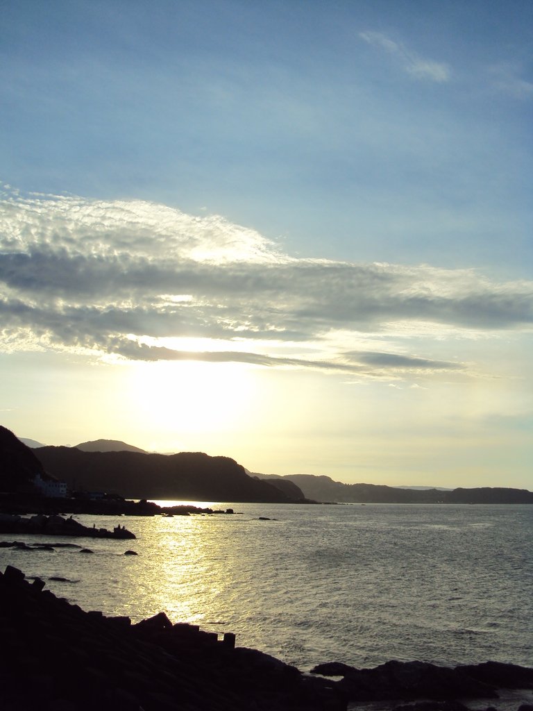 DSC08765.JPG - 外木山海岸之  夕陽餘暉