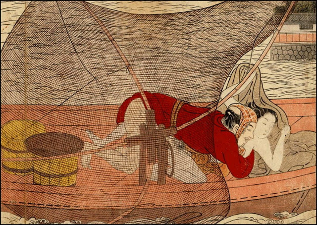 09 Harunobu_Suzuki-No_Series-Fisherman_making_love_.jpg - 浮世繪之  春宮畫  (限)