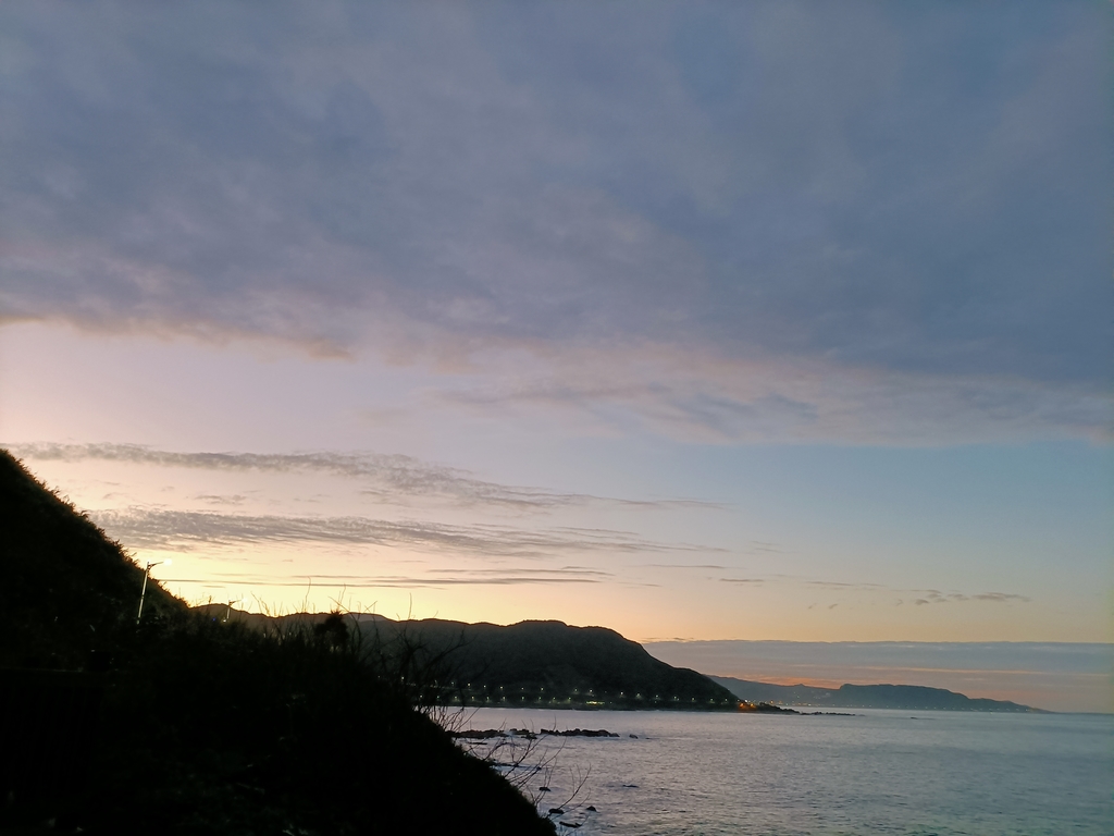 IMG20210121174940.jpg - 基隆  外木山  濱海大道  之夜色