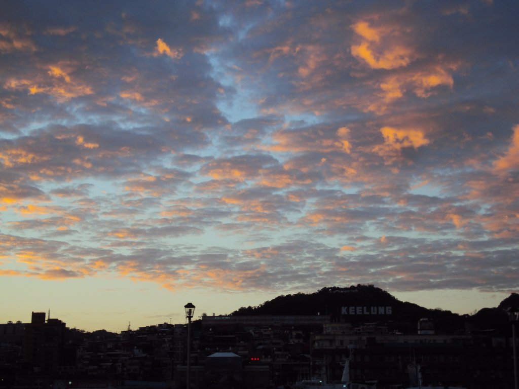 DSC02836.JPG - 基隆港之  火燒雲