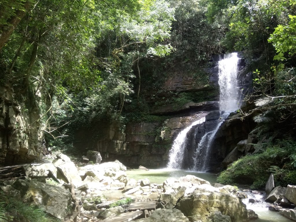 DSC_2664.JPG - 魚池  澀水森林步道  水上瀑布