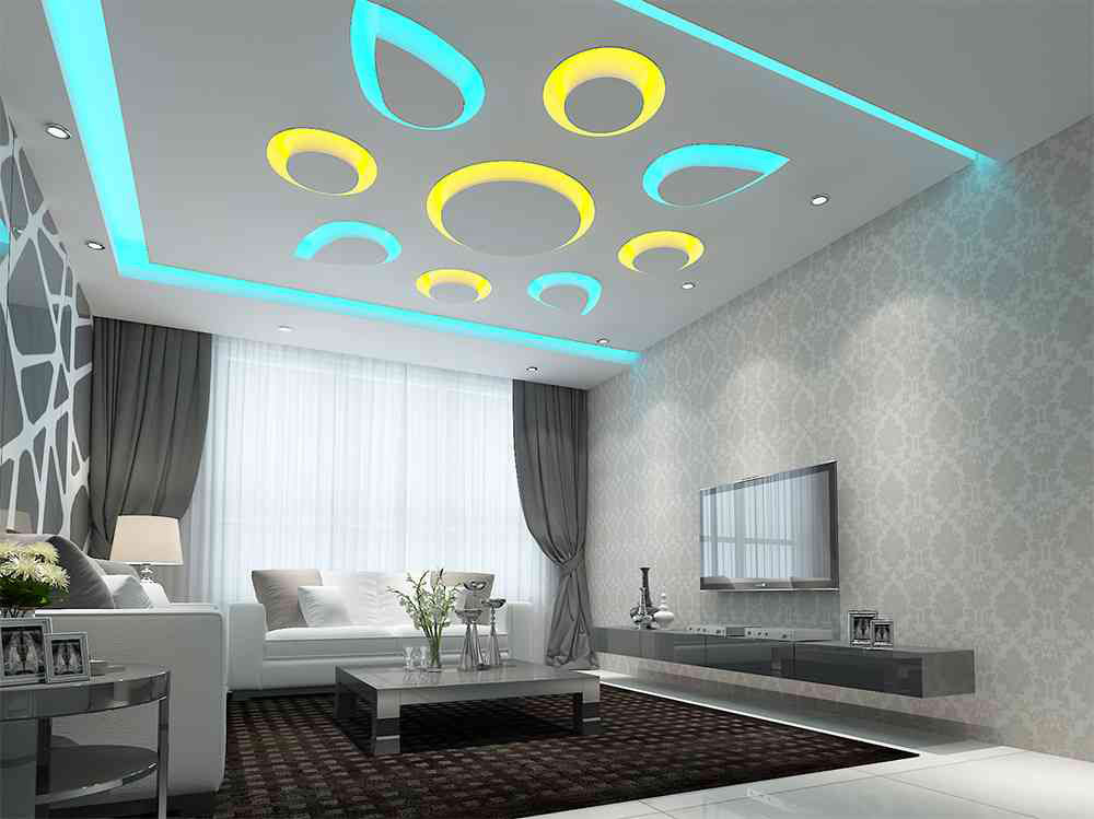 Best-50-pop-ceiling-design-for-living-room-and-hall-2019 (6).jpg - 當代空間設計之思維